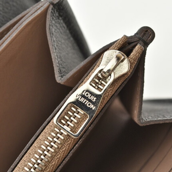 Louis Vuitton M2201-48-lv Veau Cachemire Leather Coin Purse/coin Case Black - Picture 9 of 13